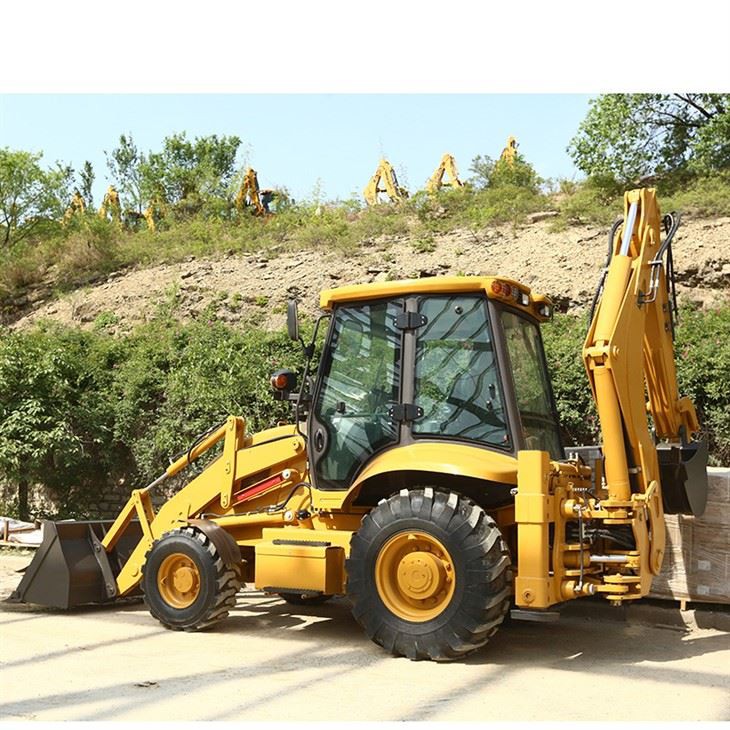 Compact Backhoe Loader