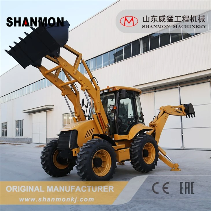 Mini Compact Wheel Excavator Loader