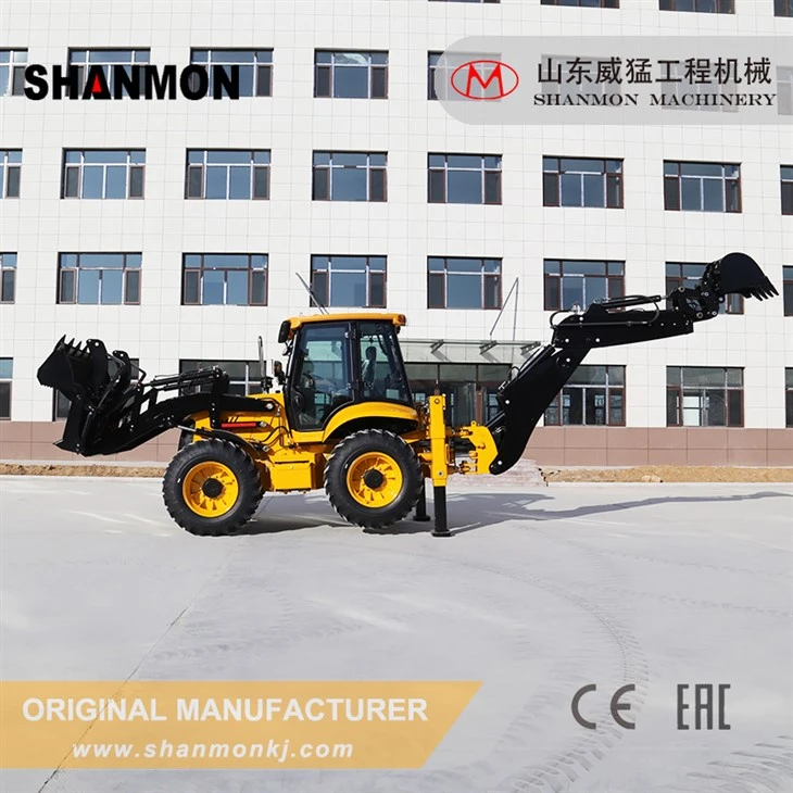 Shanmon388H Backhoe Excavator Loader 4x4